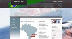 Desktop Screenshot of logisticsbrazil.com